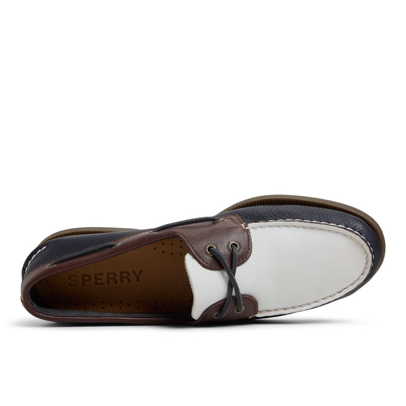 Ao 2 eye_mm Other Navy Men's Leather | Sperry US